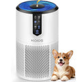 Air Purifiers for Bedroom, KOIOS H13 HEPA Air Purifiers for Home Pets, 15dB Quiet Air Cleaner for Office, Pets Dander, Odors, Smoke, With Eco Mode, Fragrance Sponge, Night Light C150-White