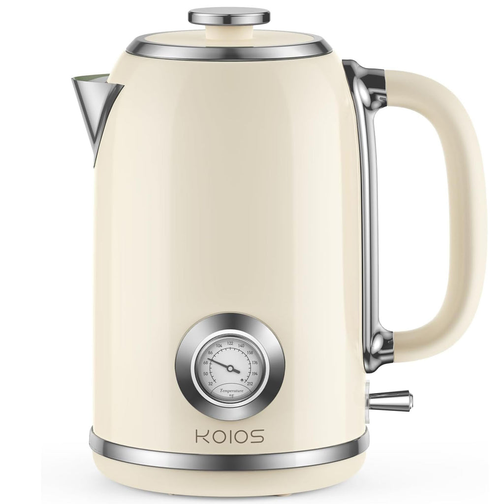 KOIOS 1.8L Kettle | 1500W Fast Boil + Live Temp Gauge