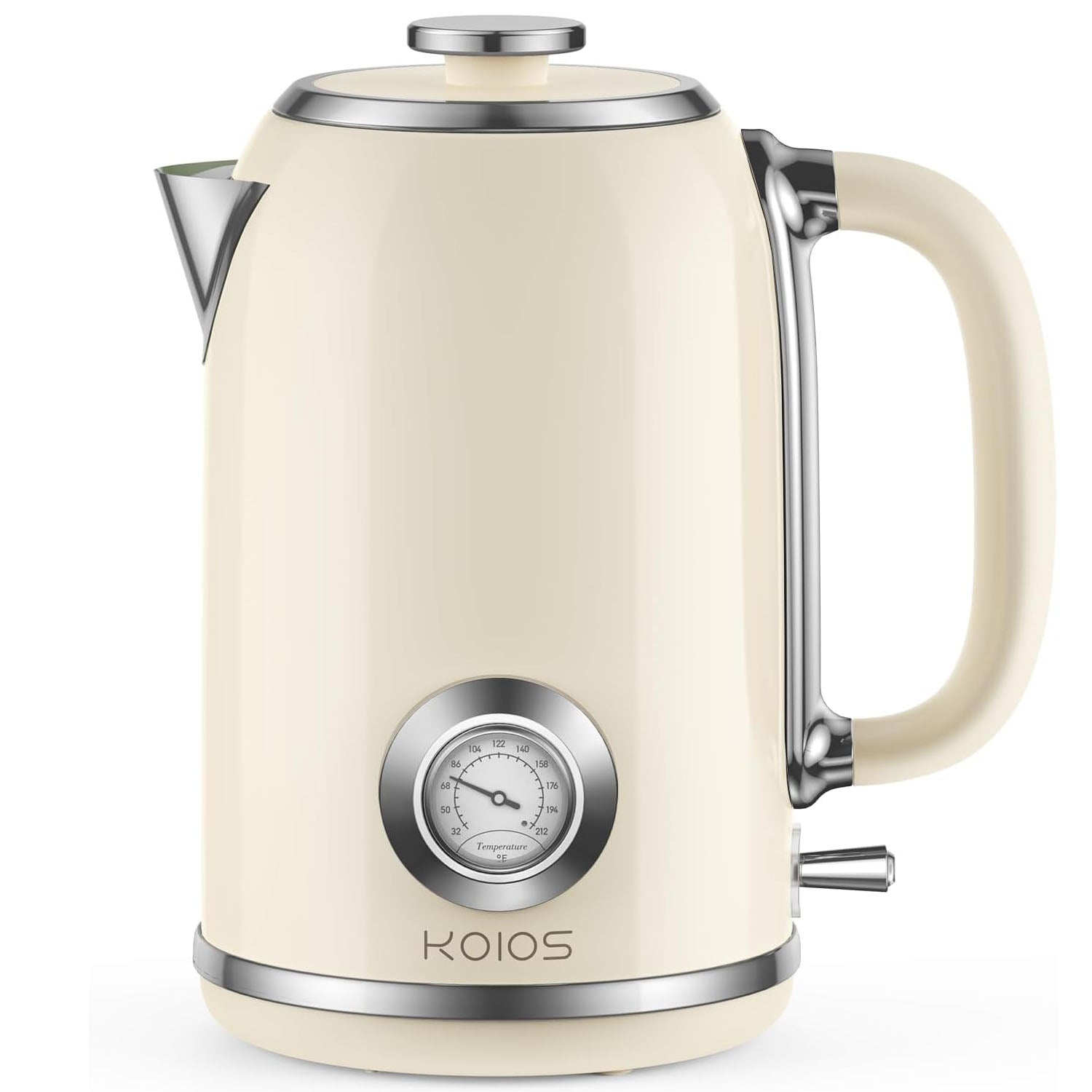 KOIOS 1.8L Kettle | 1500W Fast Boil + Live Temp Gauge