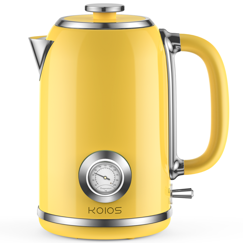 KOIOS 1.8L Kettle | 1500W Fast Boil + Live Temp Gauge
