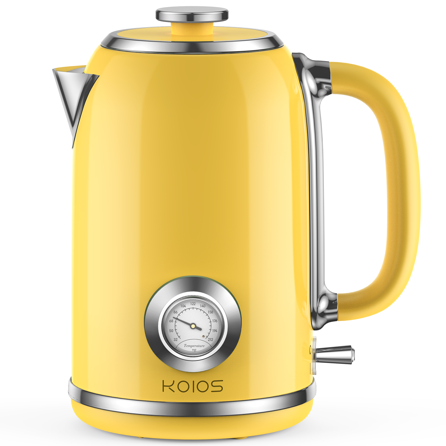 KOIOS 1.8L Kettle | 1500W Fast Boil + Live Temp Gauge