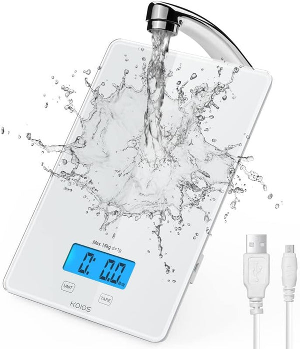 Get Electronic Rechargeable Kitchen Scale Home Baking Scale