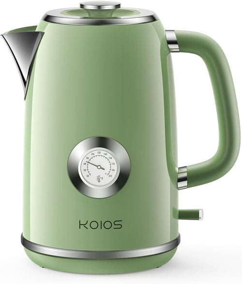 KOIOS 1.8L Kettle | 1500W Fast Boil + Live Temp Gauge
