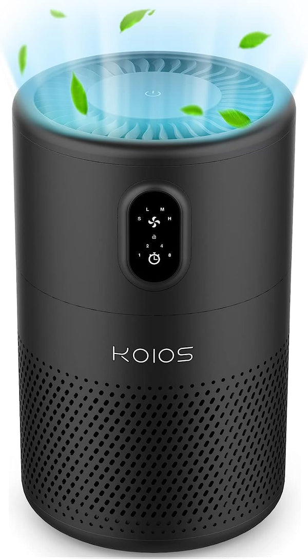 Koios 900W Countertop Blender, Gray-Black, 1400ml Capacity, Powerful Engine, 6-edge Blade, BPA Free, Portable, Pulse Technology, Over-Heat Protection