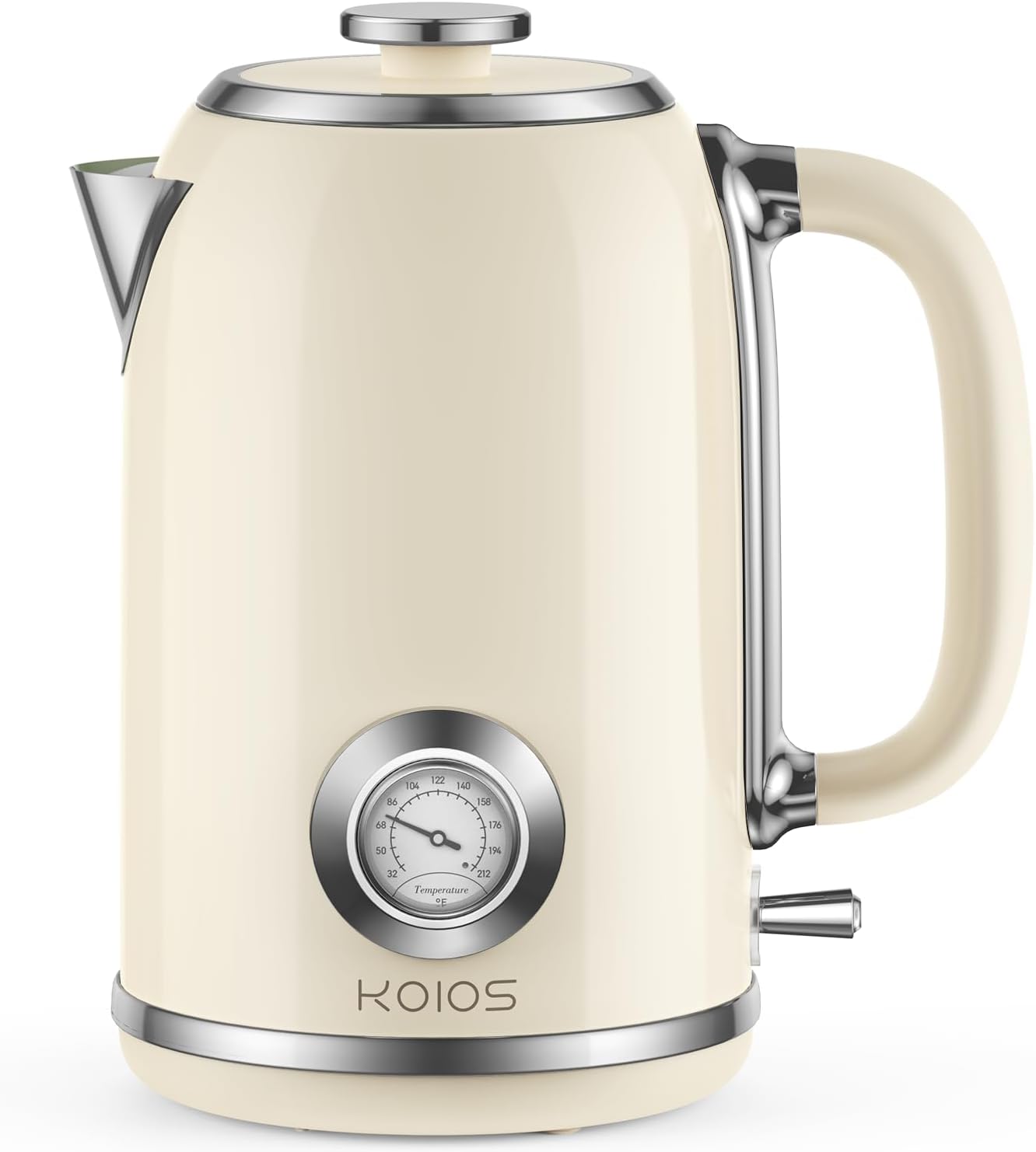 KOIOS 1.8L Kettle | 1500W Fast Boil + Live Temp Gauge