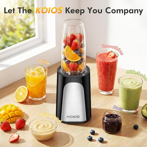 KOIOS 1.8L Electric Kettle | 1500W Fast Boil + Temp Gauge & LED
