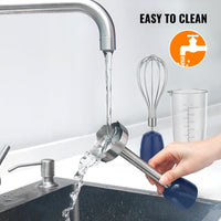 KOIOS 5-in-1 Hand Immersion Blender, 12 Speed Adjustable Emulsifier Handheld Blender, 1000W Copper Motor Stainless Steel Blade Hand Mixer with attachments, Blue